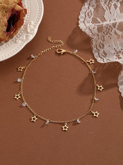 Summer Bohemia Crystal Cubic Zirconia Anklet Bracelet