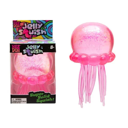 Jellyfish Squeeze Toy, Portable Sensory Fidget Toys for Kids Adults, Stress Relief Squishy Toy for Birthday Gift Party Favor