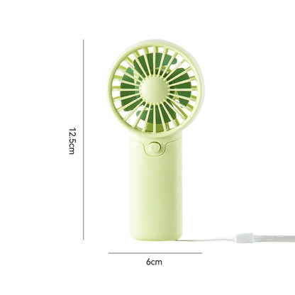 Portable Handheld Mini Fan | Pocket-Size Personal Cooling Fan | Battery Powered