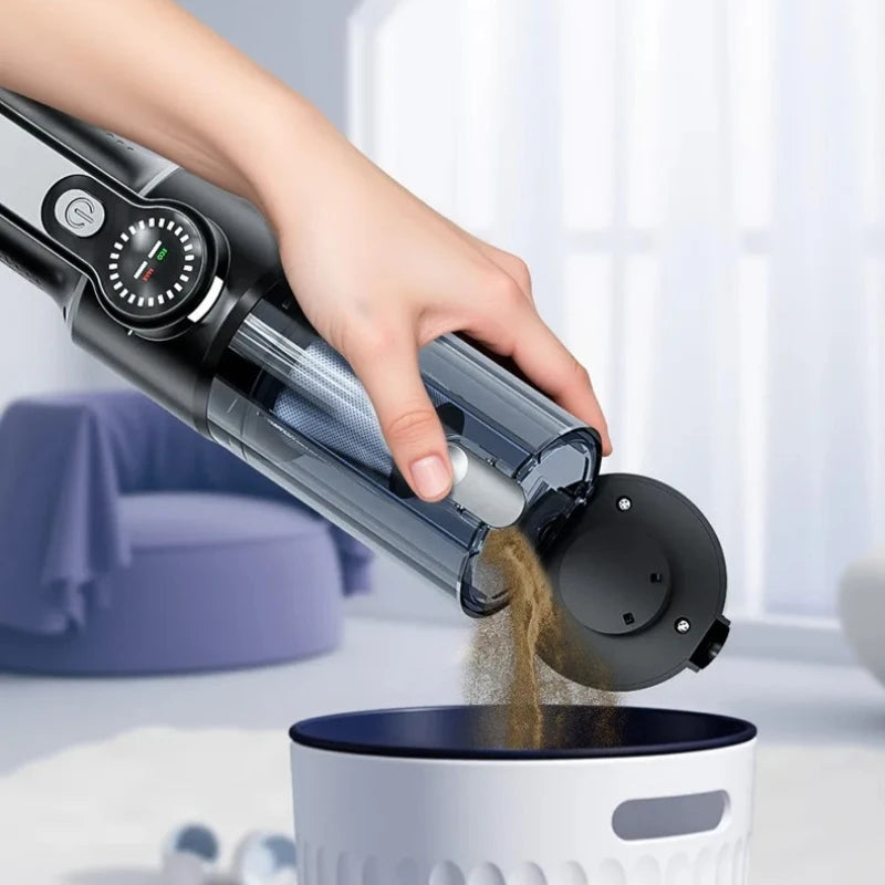 Cordless Handheld Car Vacuum Cleaner – 17000Pa High Suction, Blower & Vacuum 2-in-1, Rechargeable Mini Auto Vac