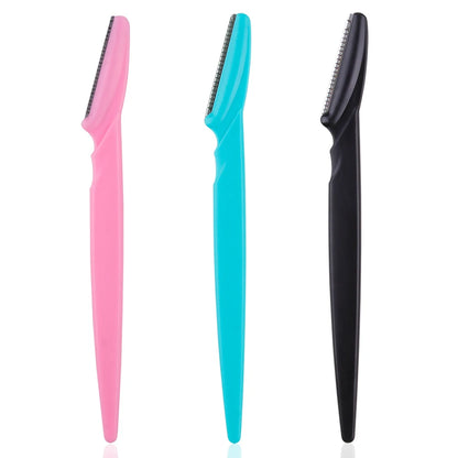 3/4/10Pcs Eyebrow Trimmer Face Blade Shaver