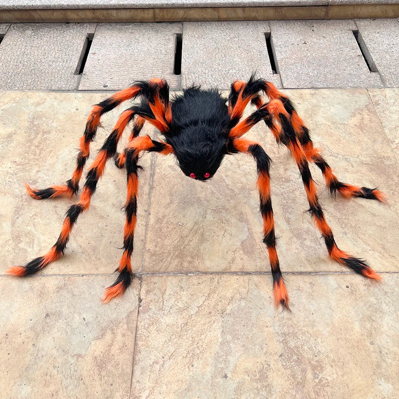 Halloween Giant Plush Spider Decoration