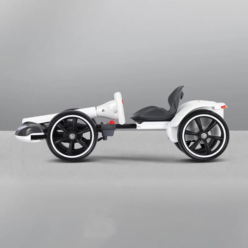 Electric Kids Karting Cart | Foldable, Portable & Remote Control | No Assembly