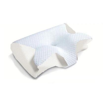 Memory Foam Cervical Pillow | 2-in-1 Ergonomic Neck Support for Better Sleep