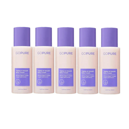 goPure Firming Belly Cream – Tighten, Smooth & Reduce Stretch Marks (125ml)
