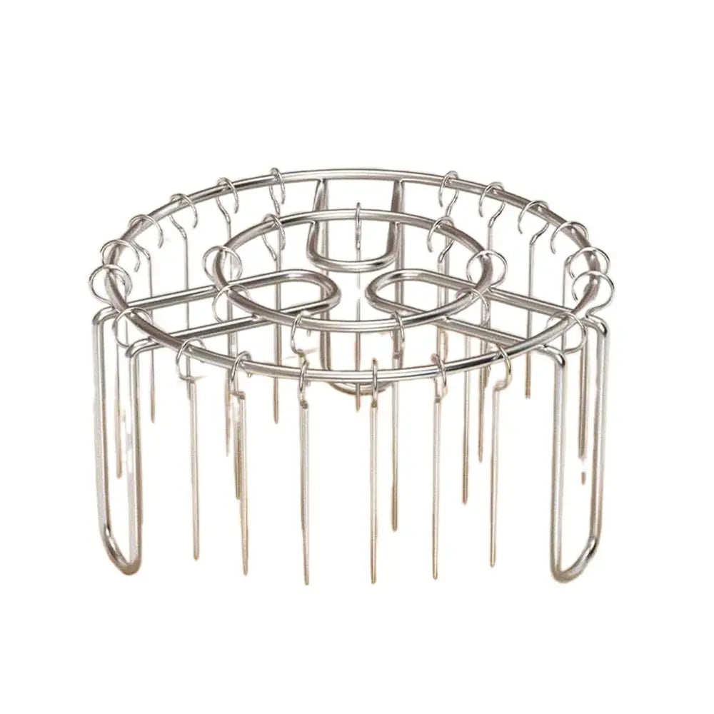 Vertical Skewer Grill Rack | Stainless Steel BBQ & Air Fryer Stand | 12, 24 or 49 Skewers