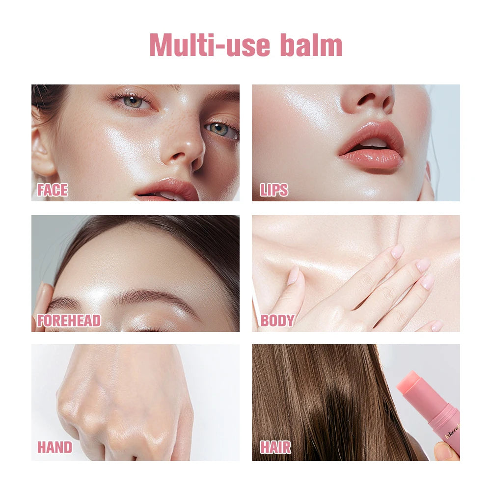 Multi-Use Balm – Collagen & Hyaluronic Acid Moisturizing Stick for Face, Eyes & Neck