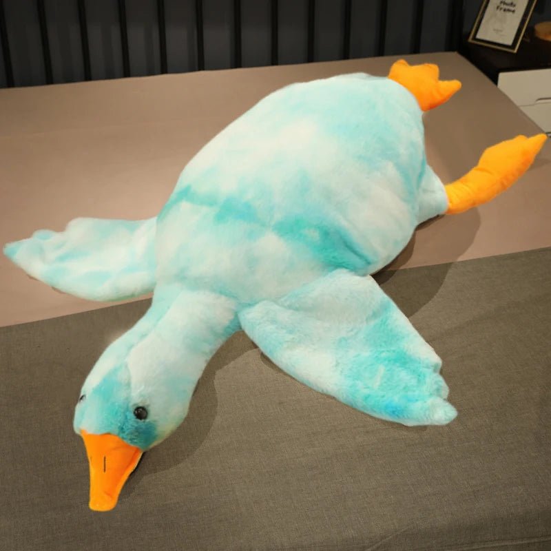 Giant Duck Plush Pillow - Soft Cuddly Stuffed Animal, 50-190cm