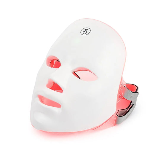 7-Color LED Light Therapy Face Mask – Rechargeable Photon Skin Rejuvenation & Anti-Aging Beauty Mask