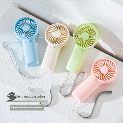 Portable Handheld Mini Fan | Pocket-Size Personal Cooling Fan | Battery Powered
