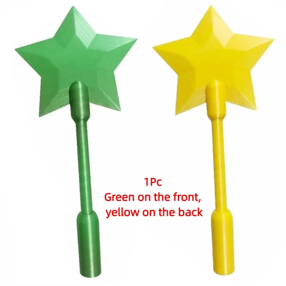 Magic Wand Tap-to-Pay Card Holder | 3D Printed Star Wand | Fun Contactless Payment Sleeve