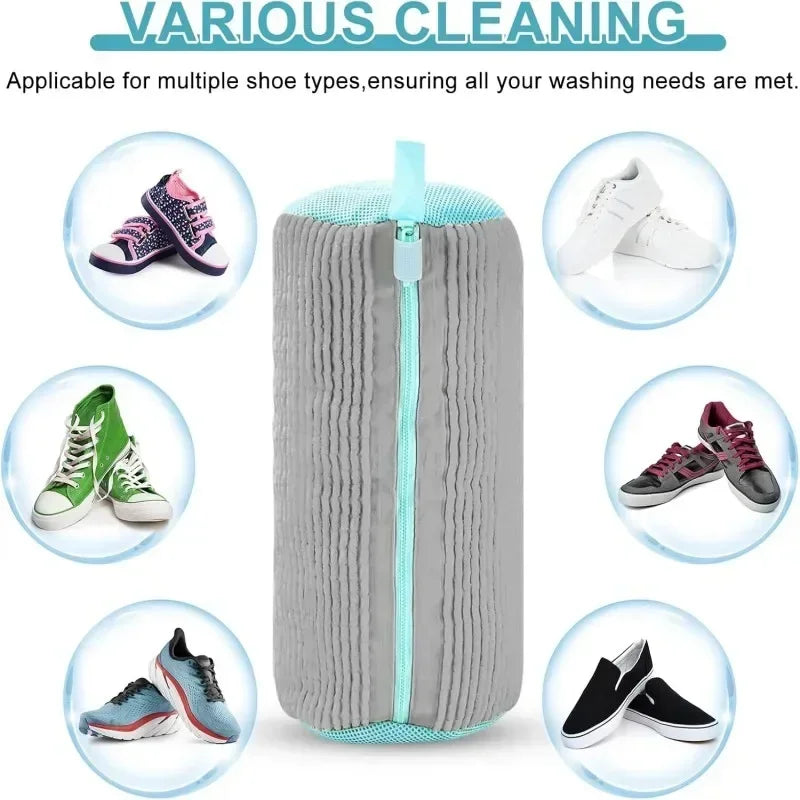 Machine Washable Shoe Laundry Bag – Durable Polyester Wash & Dry Protector