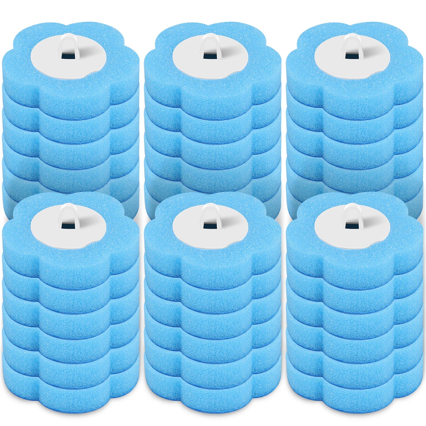 Disposable Toilet Brush & Holder Set | 360° Deep Clean with Scented Refill Heads