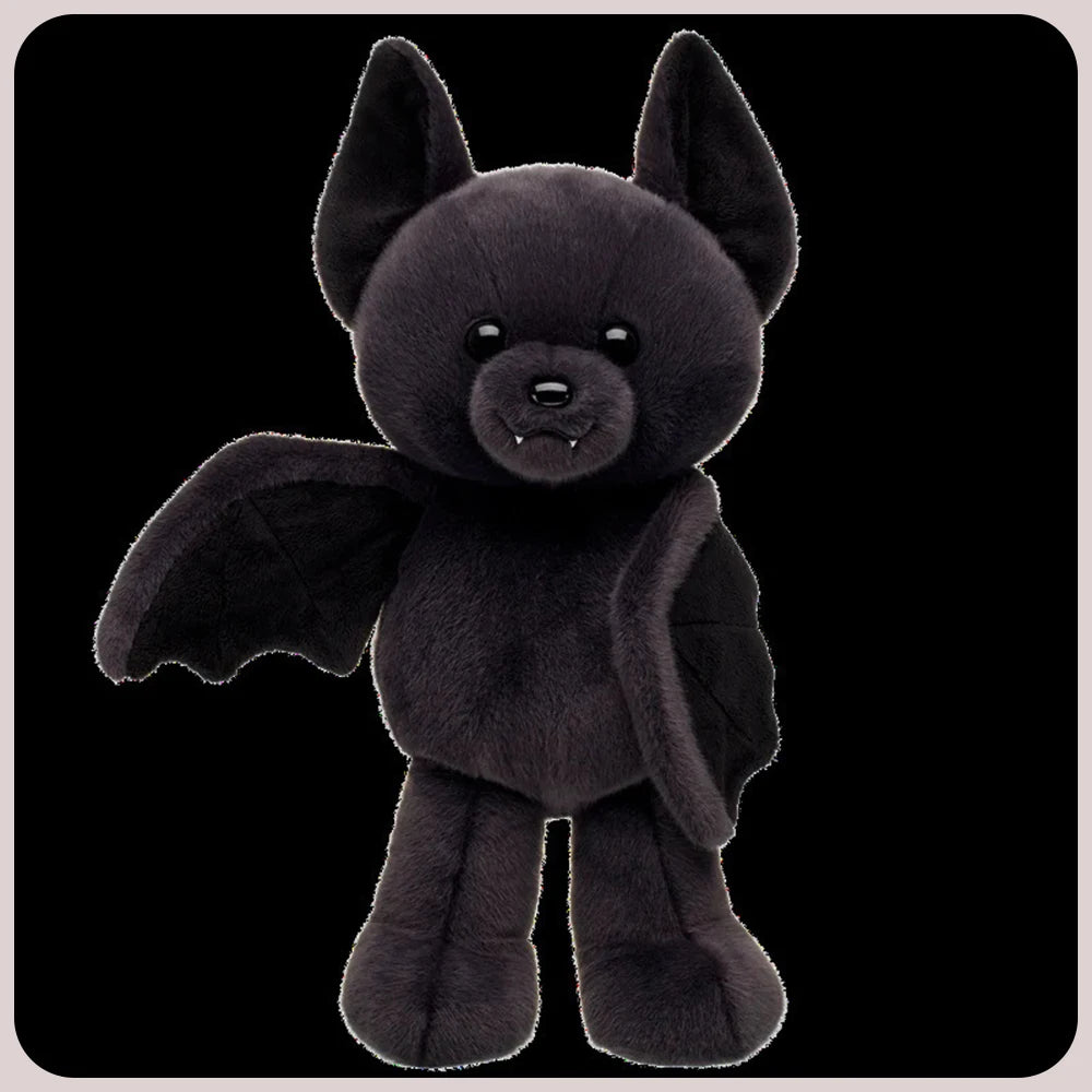 Posable Halloween Bat Plush Toy – 12in Soft Stuffed Animal for Kids