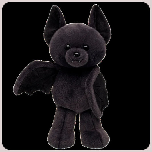 Posable Halloween Bat Plush Toy – 12in Soft Stuffed Animal for Kids