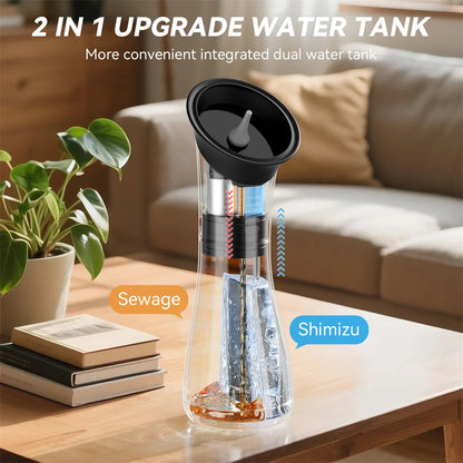 Electric Ear Wax Removal Kit | Dual-Tank Ear Irrigation System with LED Display
