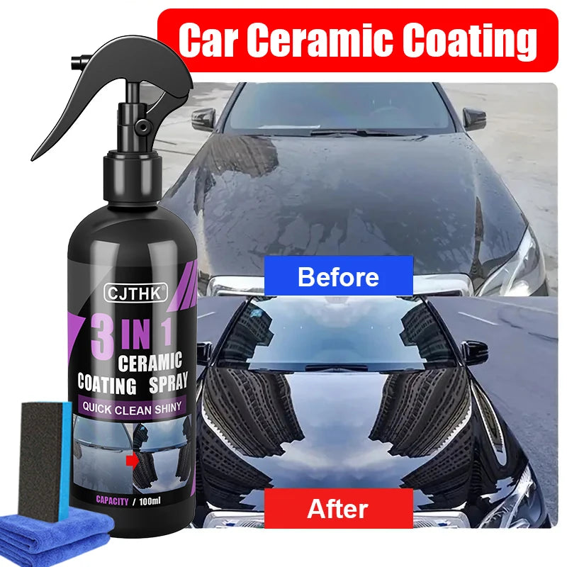 Ceramic Nano Car Coating | Hydrophobic Paint Protection & High-Gloss Polish