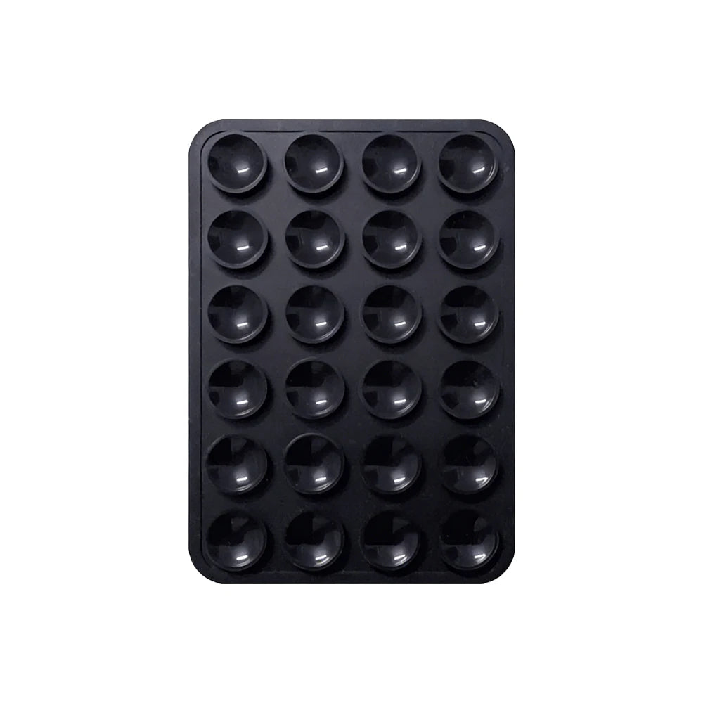 Double-Sided Suction Cup Phone Mount, Silicone Suction Phone Case Adhesive Sticky Phone Grip Hands-Free Phone Grip Phone Stand