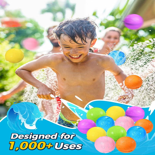 Reusable Water Balloons for Kids Pool Beach Water Toys for Boys and Girls Summer Toys for Outdoor Games Party Decoration Mariage