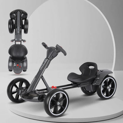 Electric Kids Karting Cart | Foldable, Portable & Remote Control | No Assembly