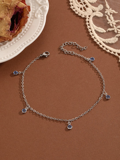 Summer Bohemia Crystal Cubic Zirconia Anklet Bracelet