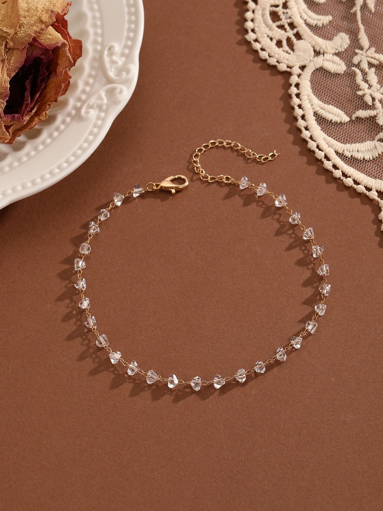 Summer Bohemia Crystal Cubic Zirconia Anklet Bracelet