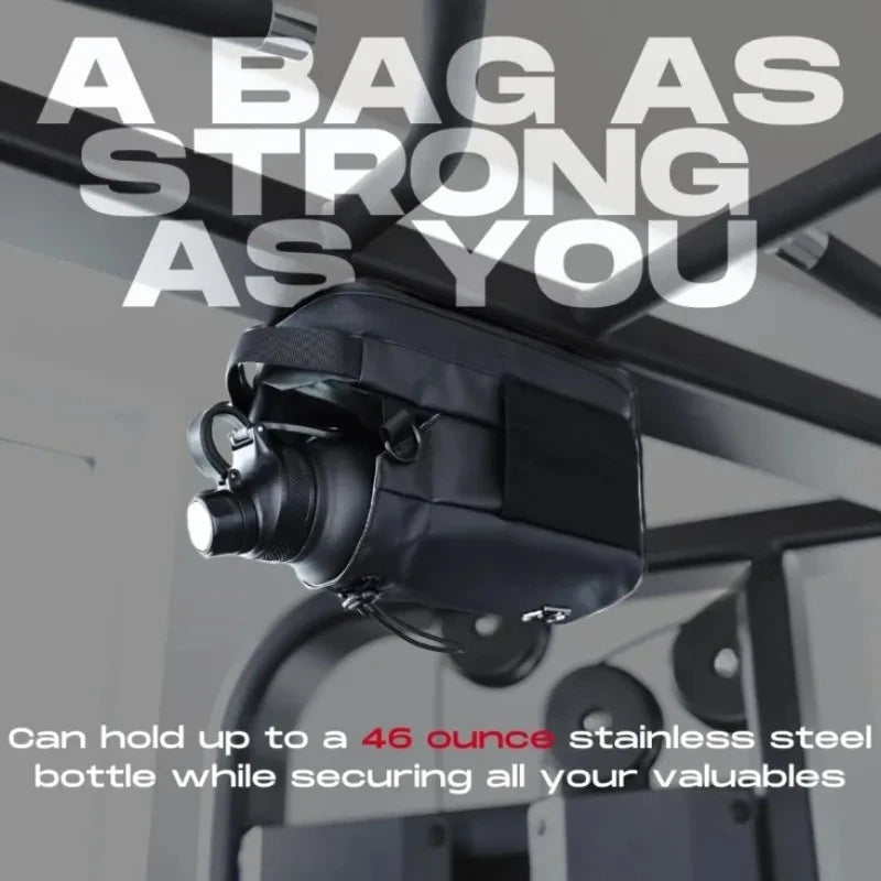 Magnetic Water Bottle Carrier Bag | Large Capacity | Gym, Hiking & Outdoor Essentials