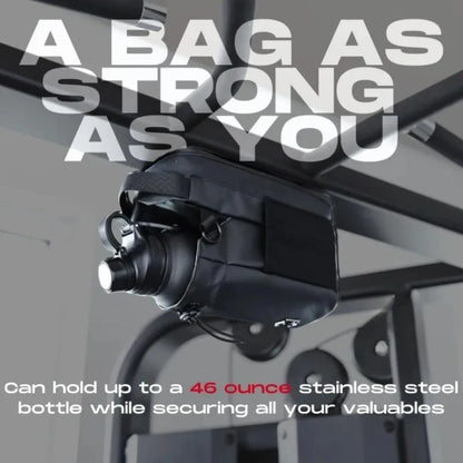 Magnetic Water Bottle Carrier Bag | Large Capacity | Gym, Hiking & Outdoor Essentials