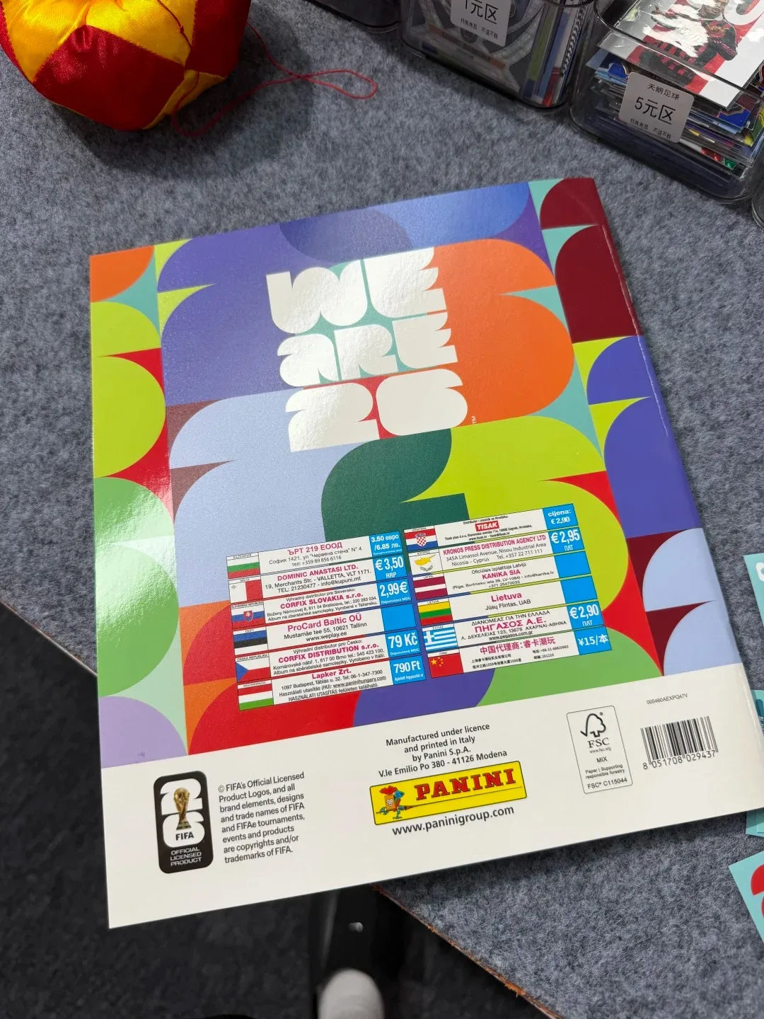 FIFA World Cup 2026 Panini Sticker Album & Cards | Official Collector's Edition