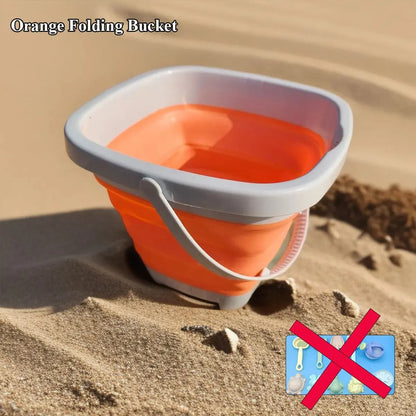 Kids Beach Sand Toys Set | 11-Piece Bucket Shovel Rake Kit for Toddlers & Children