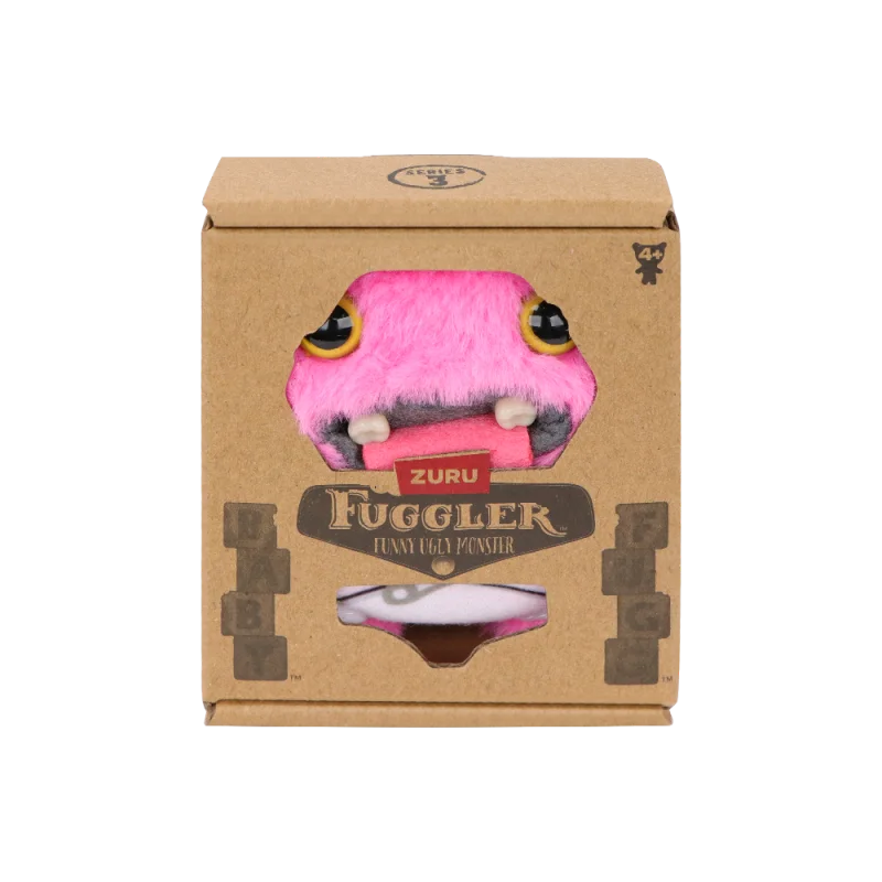 Ugly Monster Baby Plush Toy - 4in Soft Collectible Creature Doll