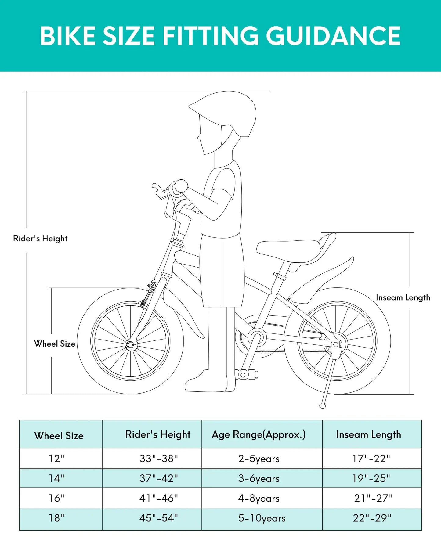 16 Inch Kids Bike with Training Wheels & Kickstand | Adjustable Seat & Handlebar | Ages 4-8 | Boys & Girls Bicycle