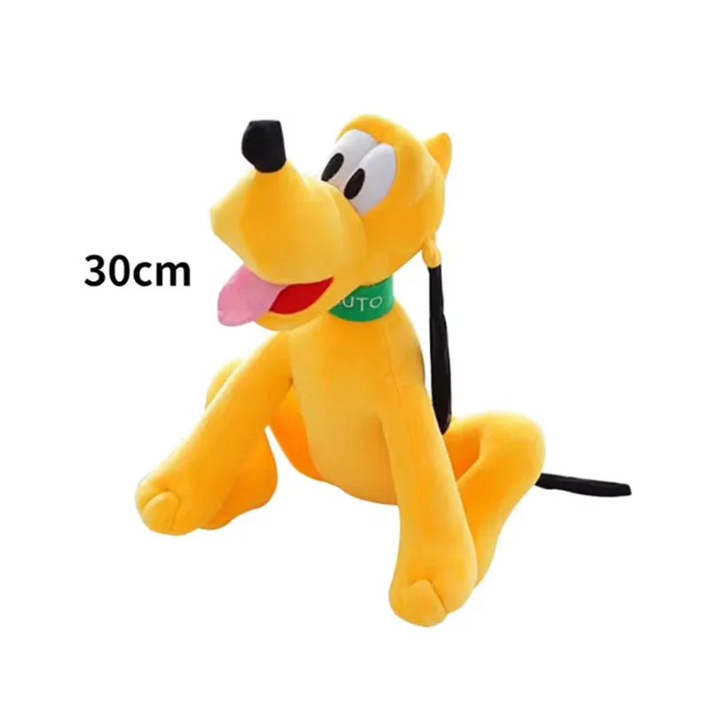 35cm Mickey Mouse Plush Toys Kawaii Anime Mickey Minnie Stuffed Plush Models Decoration Dolls for Kids Birthday Gift