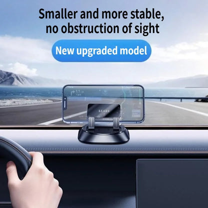 360 Degree Swivel Car Mount Holder Sticky Dashboard Phone Support Bracket for Mobile Navigation GPS Device Car Accessories