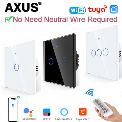 WiFi Smart Light Switch Smart Home Life Tuya App Control Alexa Google Home