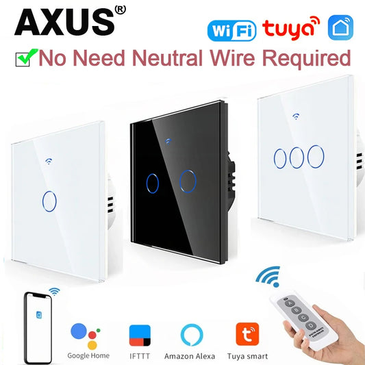 WiFi Smart Light Switch Smart Home Life Tuya App Control Alexa Google Home