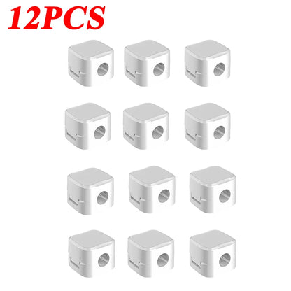 Magnetic Cable Clips | Adhesive Cord Organizer for Desk, Home & Office