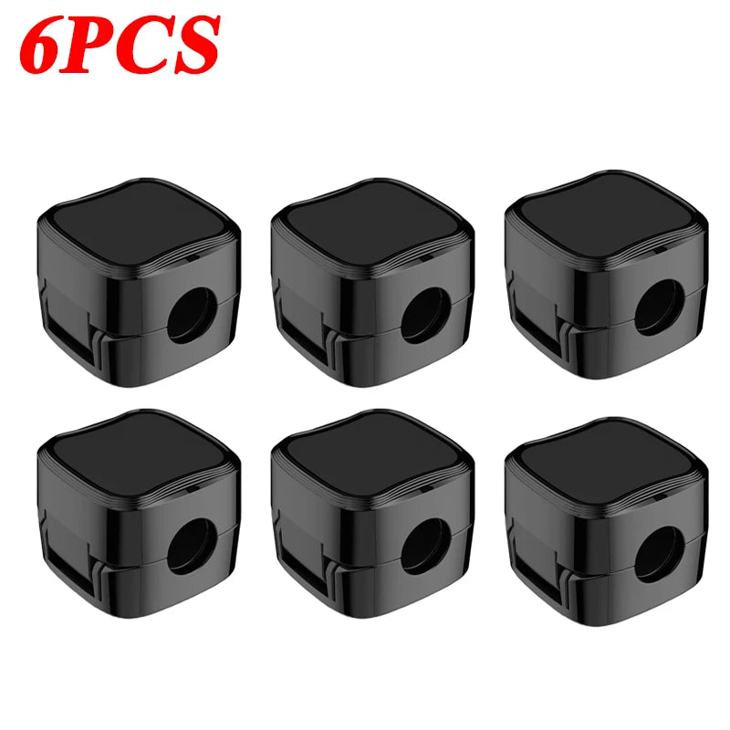 Magnetic Cable Clips | Adhesive Cord Organizer for Desk, Home & Office