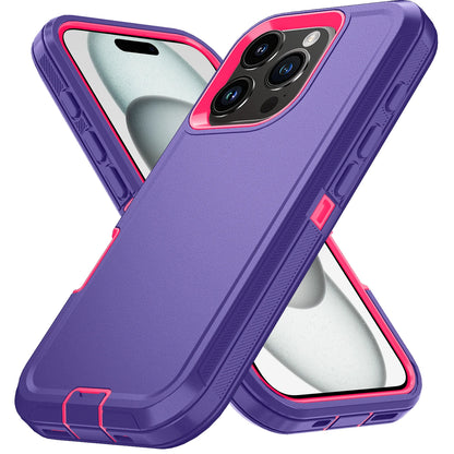 Shockproof Defender Case | iPhone 7–15 Pro Max, XR, XS, SE