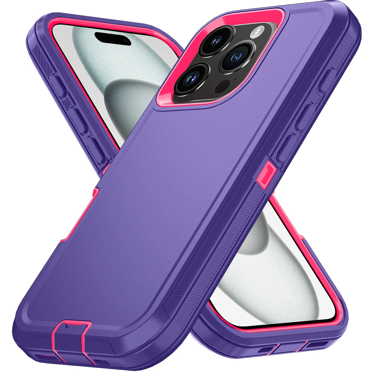 Shockproof Defender Case | iPhone 7–15 Pro Max, XR, XS, SE