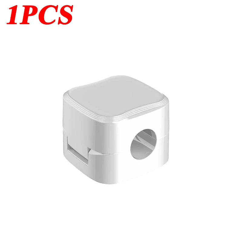 Magnetic Cable Clips | Adhesive Cord Organizer for Desk, Home & Office