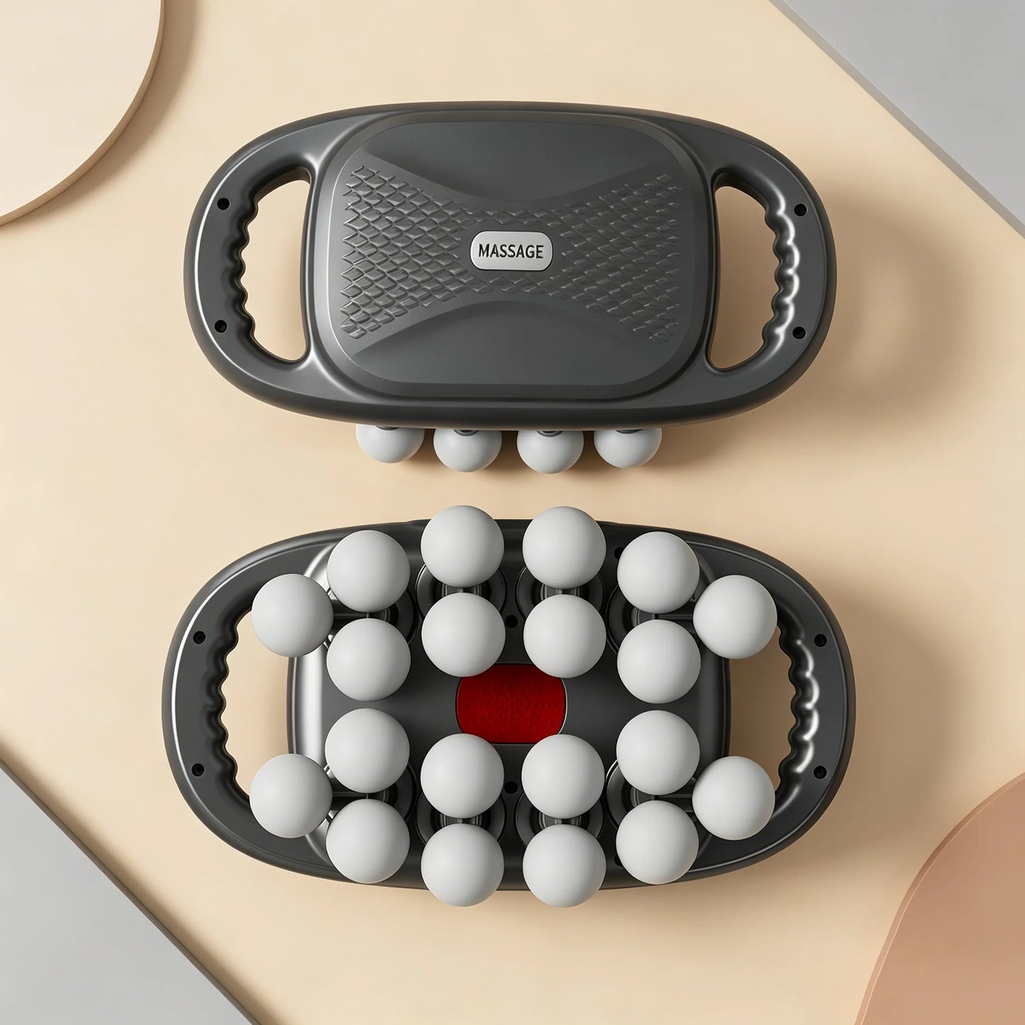 HTMCK Deep Tissue Massager Gun Set — 16 Heads, Full Body Electric Muscle Relief for Back, Shoulders, Legs & Feet