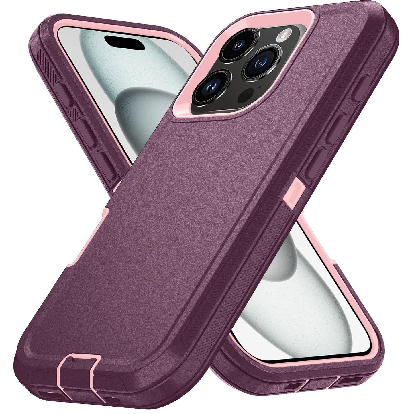 Shockproof Defender Case | iPhone 7–15 Pro Max, XR, XS, SE