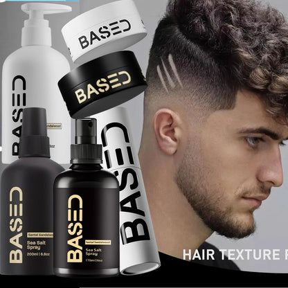 BASDE Hair Styling Sea Salt Hair Spray Hair Wax For Men Lasting Hair Fluffy Volume Thickening Styling Powder for Perfect Looking