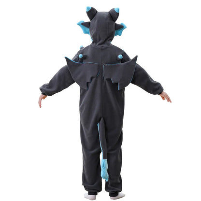 Kids Dragon Halloween Costume – Anime Cosplay Onesie Jumpsuit
