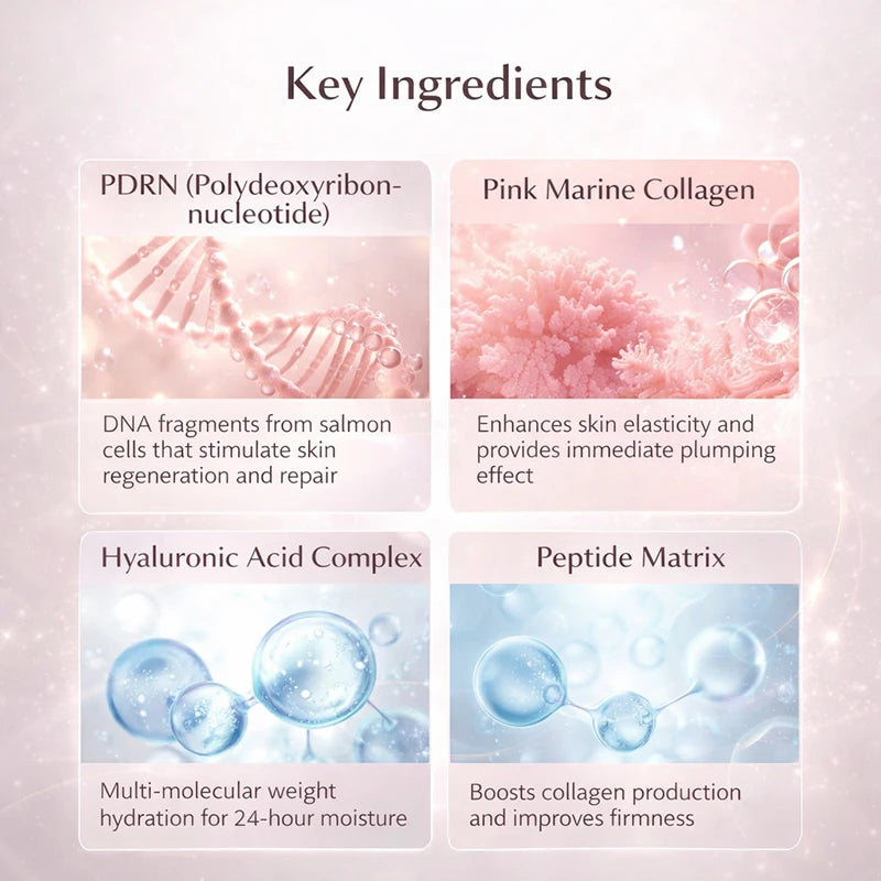 PDRN Pink Collagen Multi Balm Stick – Glass Skin Lip & Face Moisturizer | K-Beauty Firming Balm