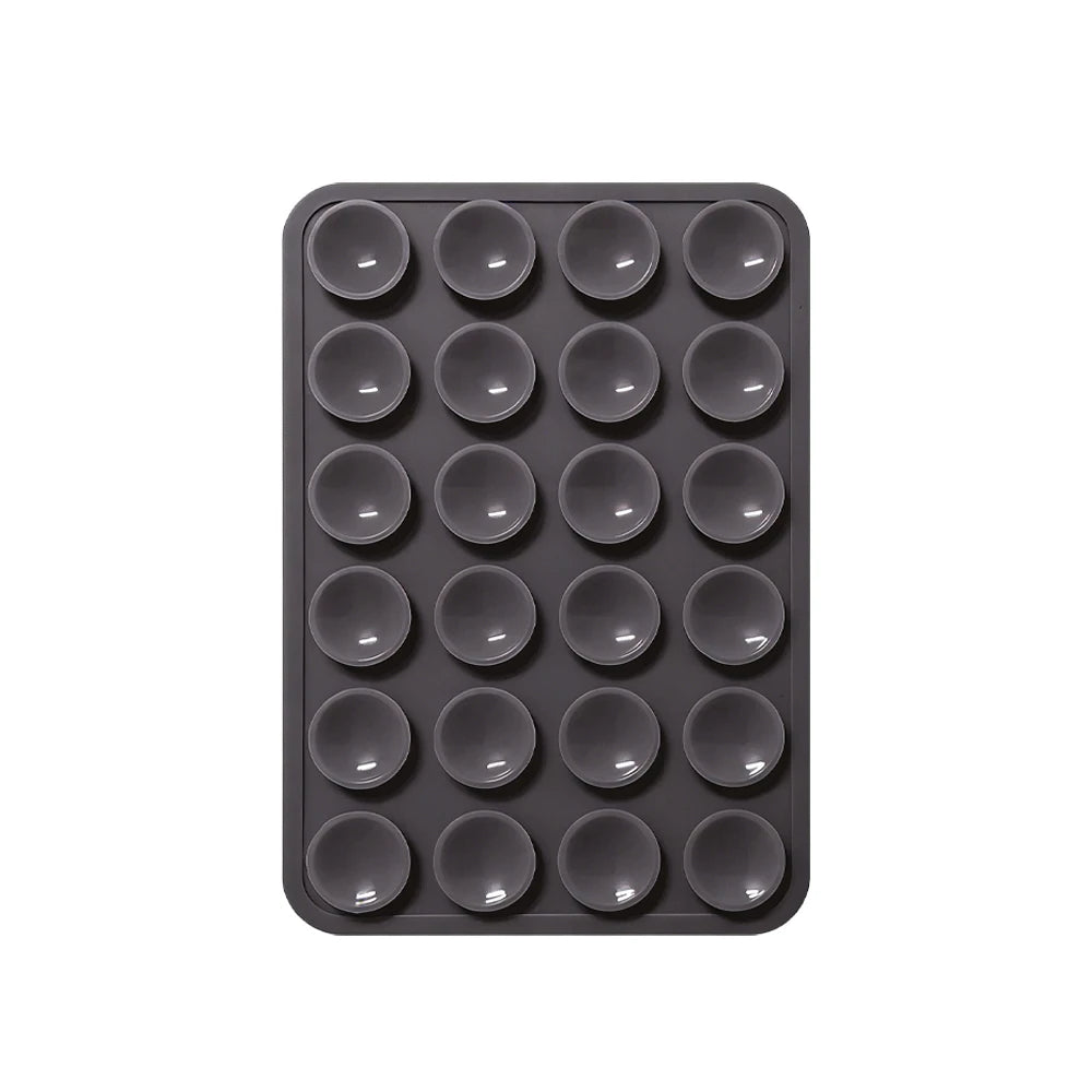 Double-Sided Suction Cup Phone Mount, Silicone Suction Phone Case Adhesive Sticky Phone Grip Hands-Free Phone Grip Phone Stand