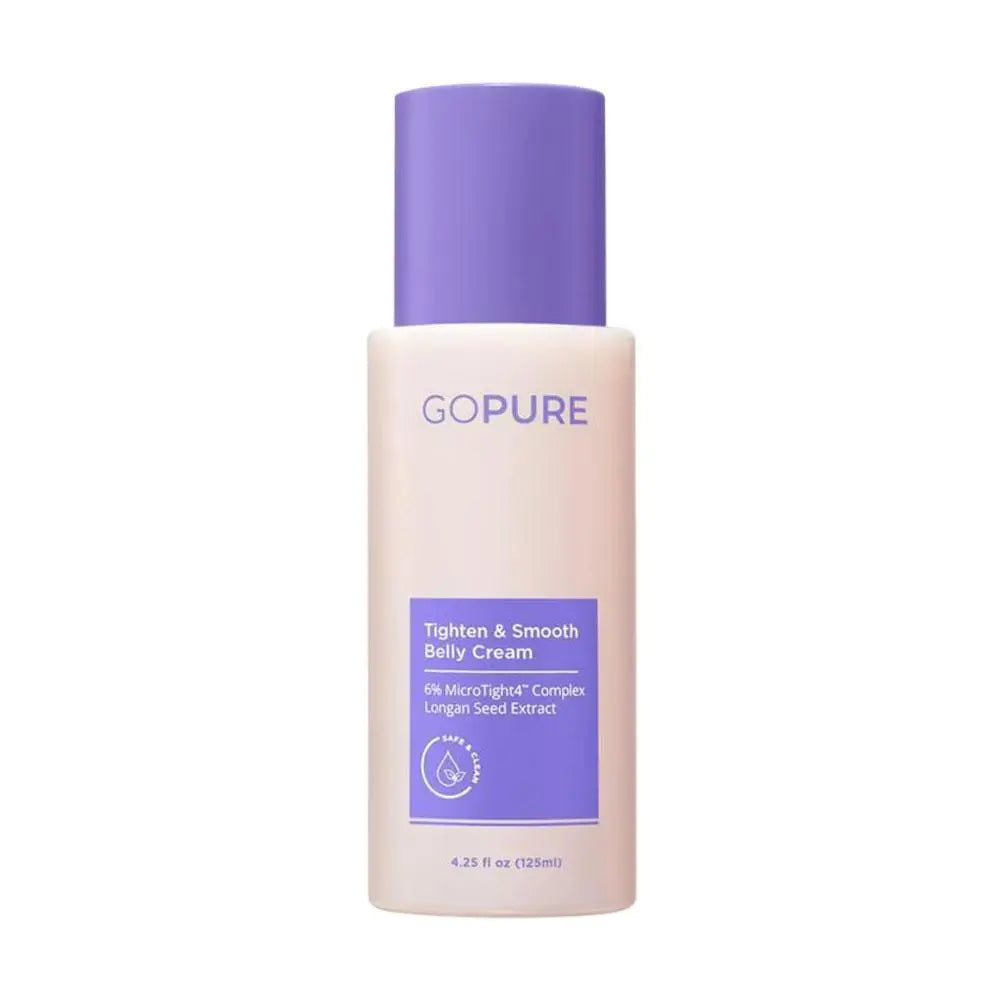 goPure Firming Belly Cream – Tighten, Smooth & Reduce Stretch Marks (125ml)