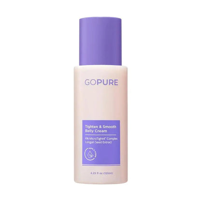 goPure Firming Belly Cream – Tighten, Smooth & Reduce Stretch Marks (125ml)