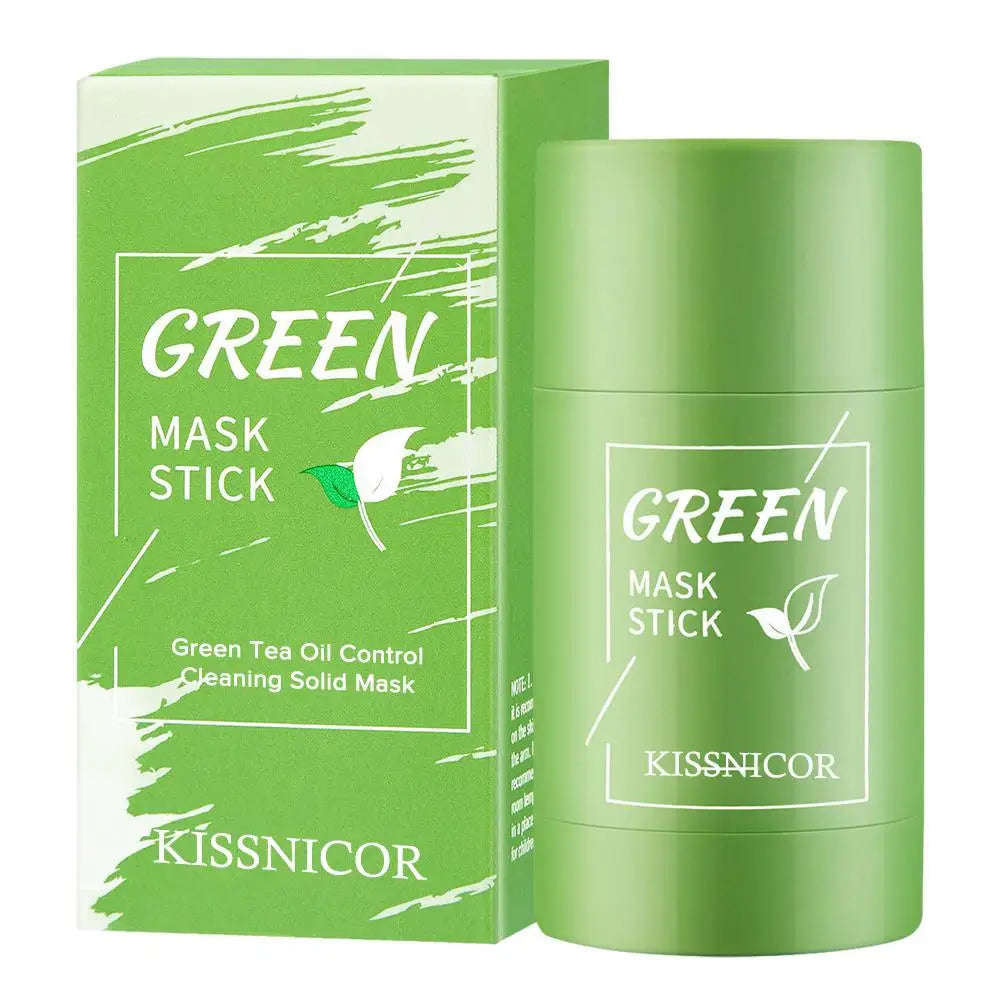 Green Tea Cleansing Stick Mask | Deep Pore Cleanser | Blackhead Remover | Moisturizing Face Mask 40g